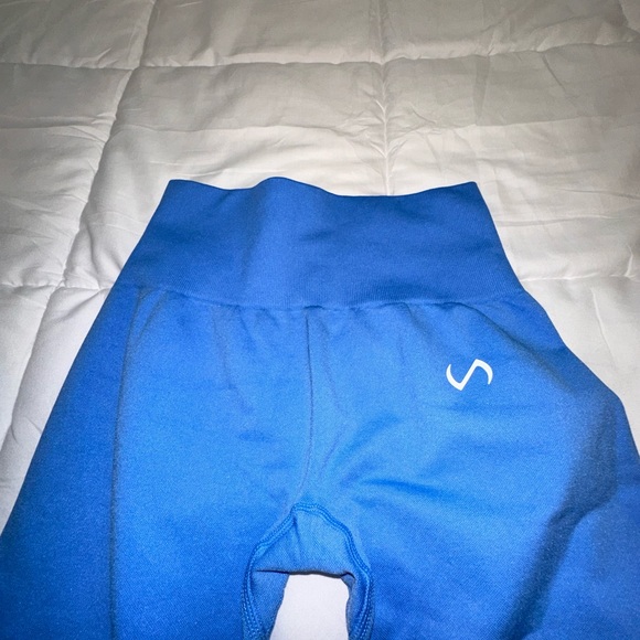TLF Electric Blue High Rise Butt Scrunch Leggings Size XS NWT - Picture 5 of 8